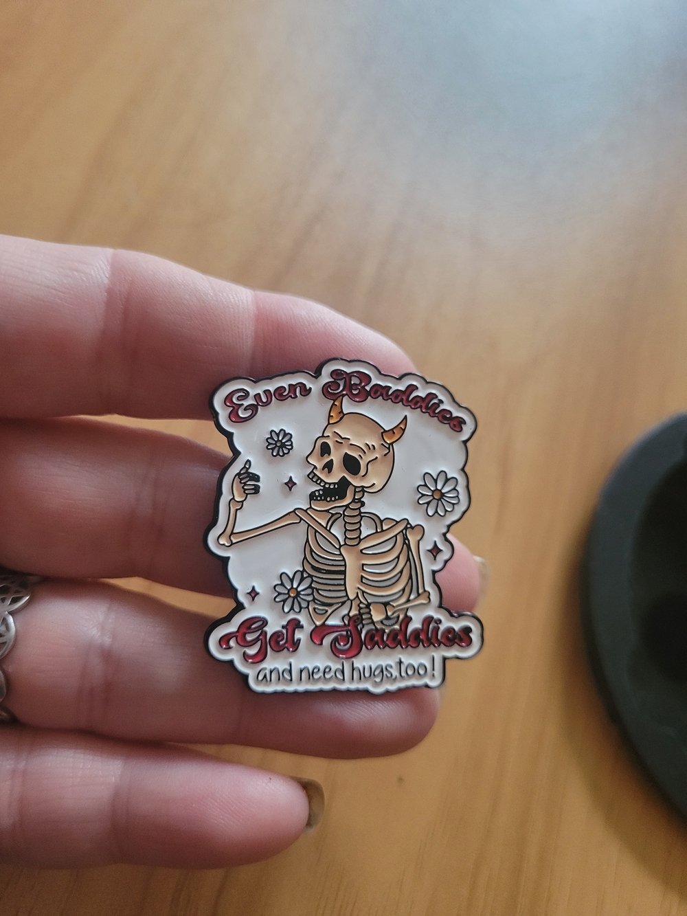 👻BUY 1 GET 1 FREE👻Cute Skeleton Devil Enamel Brooch